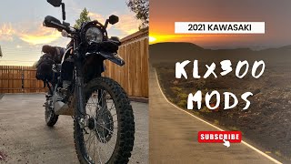Download lagu 2021 KLX300 MODS / Lightweight Adventure Bike mp3