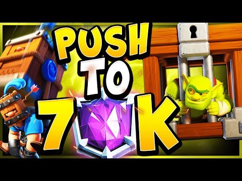 PUSH to 7K with BEST ROYAL HOG DECK in the META! - CLASH ROYALE