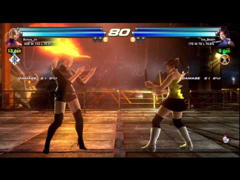 TTT2 - Online Ranking Match - Bonus_Jin (Zafina/Nina) vs Ice_Beam (Lili/Asuka)