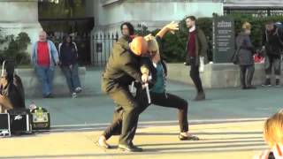 Download lagu Silviu Caraba - Amazing Street Performer in Trafalgar Square - Funny Videos mp3