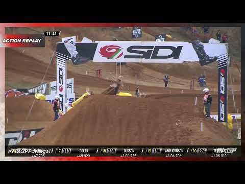 Geerts vs Vialle | MX2 Race 2 | MXGP of Portugal #MXGP #Motocross