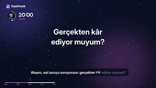 Dashtock'a kaydoldum, ilk 24 saatte ne oldu? | Pazaryeri satıcısı için tek panel