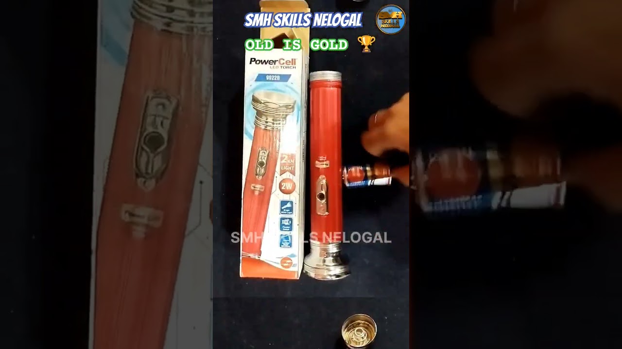 Led Torch || Power Cell LED TORCH #shorts #youtubeshorts #trendingshorts #short #ytshorts #torch