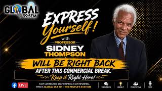 Express Yourself with Professor Sidney  Thompson