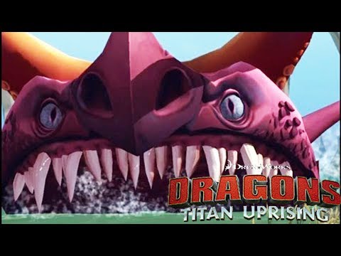 Gigantic Shellfire Battle, Last Boss? | HTTYD Dragons: Titan Uprising