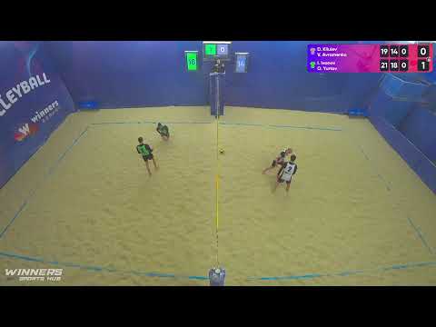 22:10 D. Kliuiev / V. Avramenko - I. Ivanov / O. Yurtov 17.02.2023 | Winners Beach Volleyball