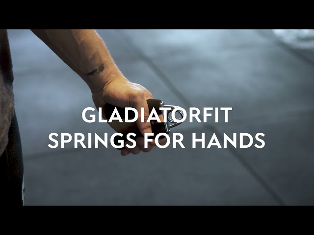 Video teaser for GladiatorFit   Springs for hands