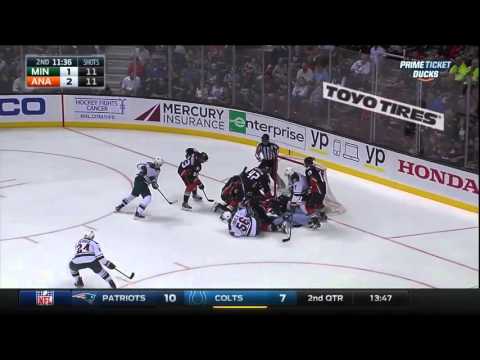 Wild @ Ducks Highlights 10/18/15