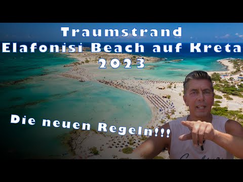 Traumstrand Elafonisi Beach auf Kreta 2023 - Die neuen Regeln    Kreta/Crete 2023