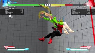 STREET FIGHTER V R.Mika Double Cross Up Reset!