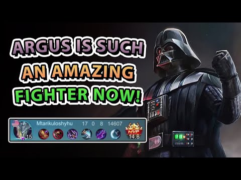 I Didn't Know That Argus Is Such an Amazing Fighter Now | Mobile Legends