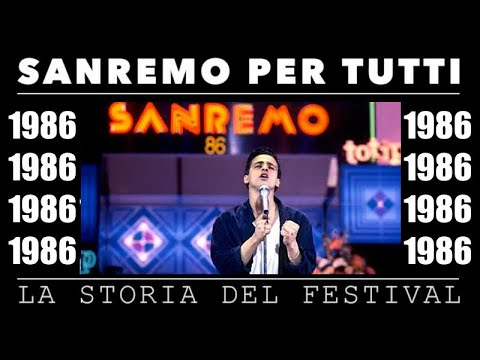 Sanremo per tutti, la storia del Festival | 1986