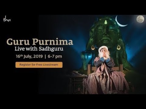 Guru Purnima Special 2019 - Live with Sadhguru - Isha Foundation