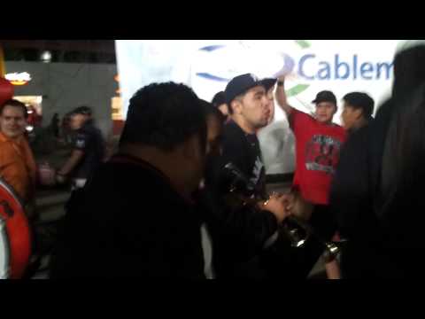 "La Masakr3 Entrada aguanta corazonXolos Vs UANL" Barra: La Masakr3 &bull; Club: Tijuana