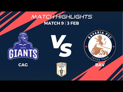 Match 9 - CAG vs BAV | Highlights | Fancode European T10 Gibraltar | Gibraltar 2022 | ETT22.009