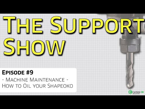 The Support Show - Ep. 9 - How To Oil Your Machine