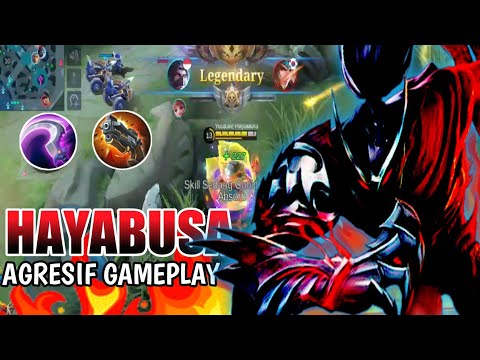 HAYABUSA AGRESSIVE GAMEPLAY | APA SAJA BUILD TERSAKIT HAYA 2021 ? SIMAK VIDEO INI