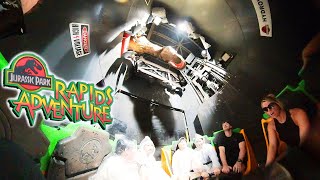 Jurassic Park Rapids Adventure 4K POV - Universal Studios Singapore