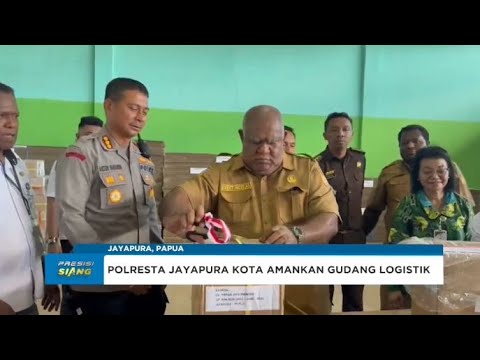 PROSES PELIPATAN DAN SORTIR SURAT SUARA PILKADA PAPUA DI JAYAPURA