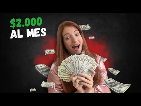 Como logre GENERAR $2000 al mes SIN INVERSIÓN y SIN EXPERIENCIA 🤑 Dinero desde Casa
