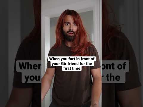 When your break the fart barrier with your girlfriend. #comedy #shorts #relationship #love #couple