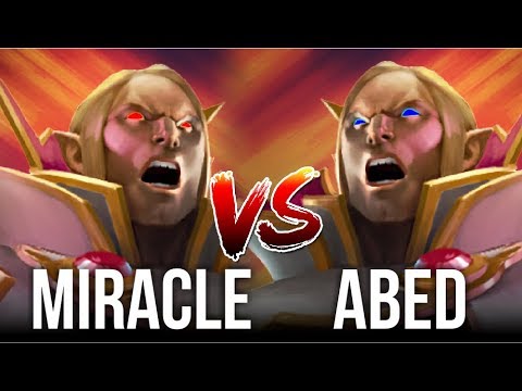MIRACLE vs ABED Invoker Battle - Who is the Best? | Dota 2