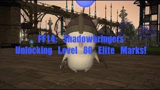 FFXIV: Shadowbringers Unlocking Level 80 Elite Marks