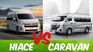 Toyota Hiace 2020 vs Nissan Caravan 2019