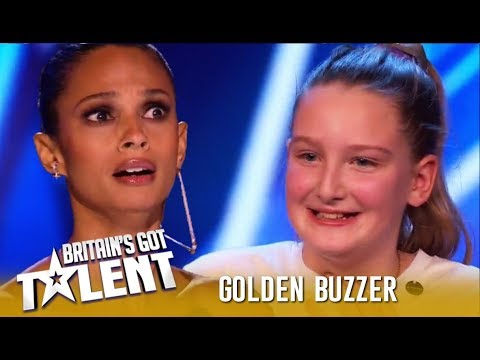 Giorgia Borg: 10-Year-Old STUNNING Act Gets GOLDEN BUZZER!! | Britain's Got Talent 2019
