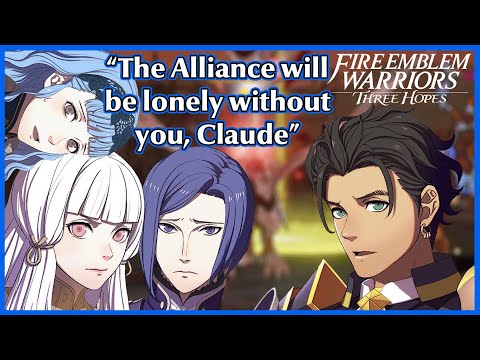 Golden Deer vs Traitor Claude unique dialogue - Fire Emblem Warriors Three Hopes