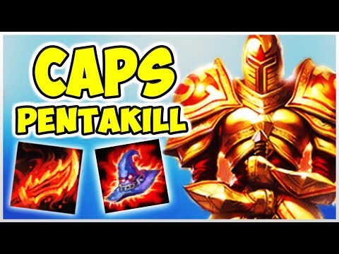 FNC Caps PENTAKILL 1vs5 Kayle | Noway4u Twitch Highlights (Deutsch/German) LoL