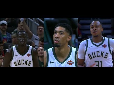 Thon Maker (11 Pts, 7 Rebs), Henson, Wood Highlights vs Raptors RS19G7 (29.10.18)