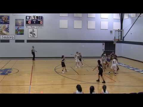 8th Grade White Basketball vs West Ottawa Harbor Lights 2-11-19