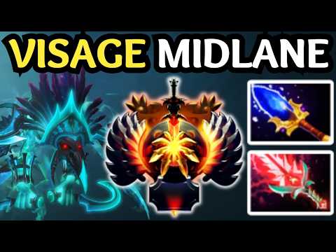🔥 21 KILLS — VISAGE MID GOES GOD MODE 🔥 | DOTA 2 🔥