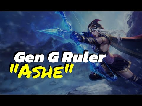 GEN G RULER ASHE ! - Gen G Ruler Ashe vs Kai'Sa | KRChallenger SoloQ | Patch 11.11.3