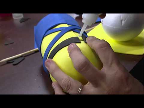 Mulher.com 01/04/16 - Minion em E.V.A. - Rosemary  Ansante