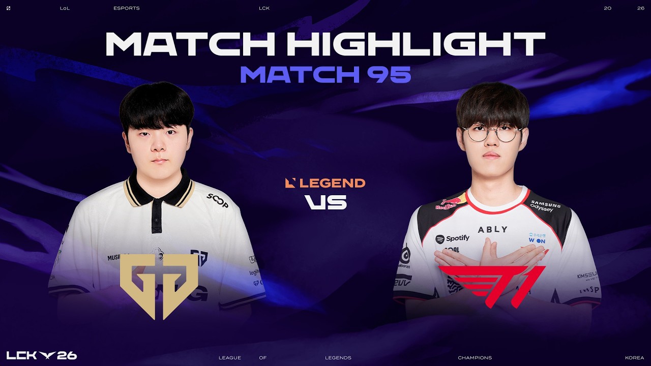 GEN vs T1 | 매치 95 하이라이트 | 2026 LCK