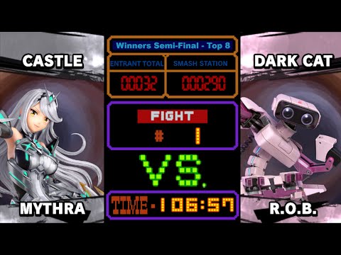 Smash Station: #290 - Castle vs CV | dark cat - Winners Semi-Final - Top 8