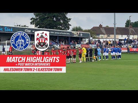MATCH HIGHLIGHTS | Halesowen Town 2-1 Ilkeston Town