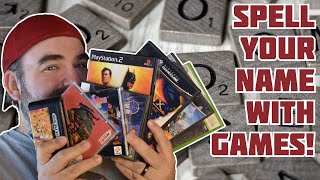 I Tried To Spell My Name Using Video Games, And My Wife Yelled At Me