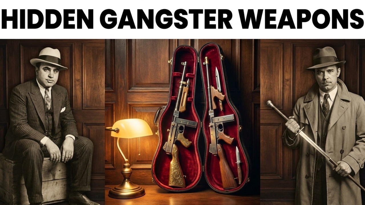 25 HIDDEN Weapons 1920s Gangsters Carried That Are Now Lost to History