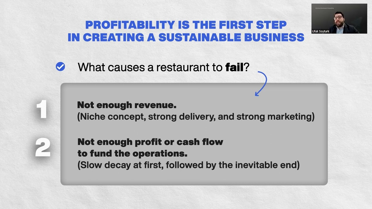 Why some restaurants fail? | Accross Restaurant Consulting Webinar | EPISODE 1 PT 6