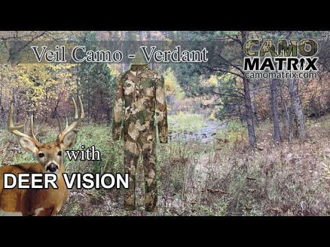 Veil Camo Verdant hunting camo with my new simulated deer vision.