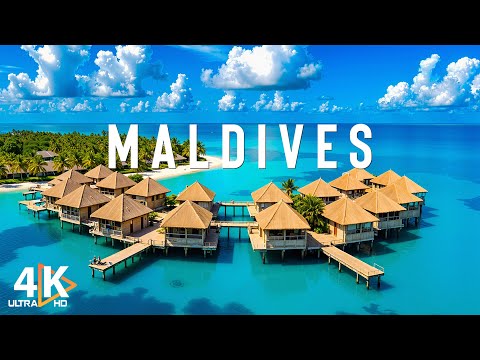 Maldives 4K - A Luxury Escape to White Sandy Beaches & Turquoise Lagoons