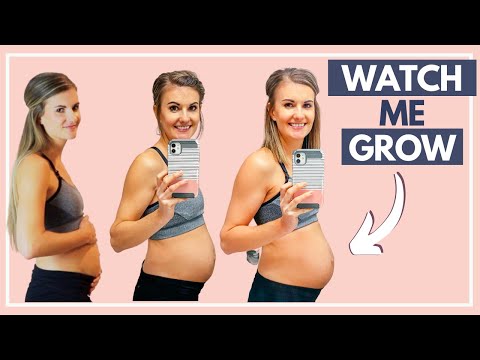 Week By Week Pregnancy Progression 4-13 Weeks| Baby #3