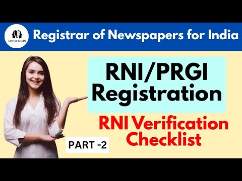 Documents Required for RNI Title Verification | Complete RNI Registration Guide 2025