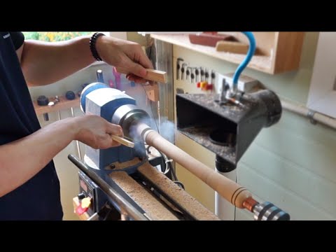 Make a Woodturning Tool Handle / Turning Wood Handles
