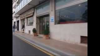 preview picture of video 'From Sant Antoni Bus Station to Hotel Marfil or Marfil Supermarket'