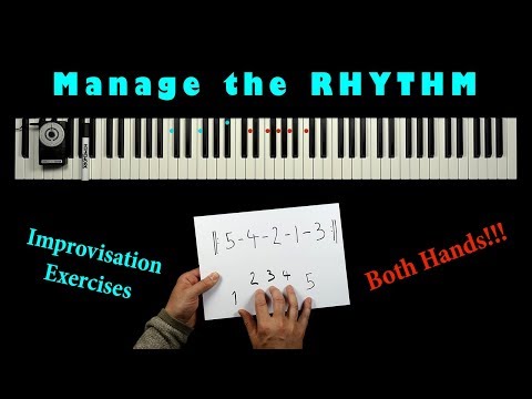 RHYTHMIC JAZZ EXERCISES - Coordinate Left & Right Hand