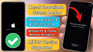 How To Fix Unavailable iPhone 4/5/6/7/8/X/11/12/13/14 Without Pc/Apple-iD/Restore Unavailable iPhone